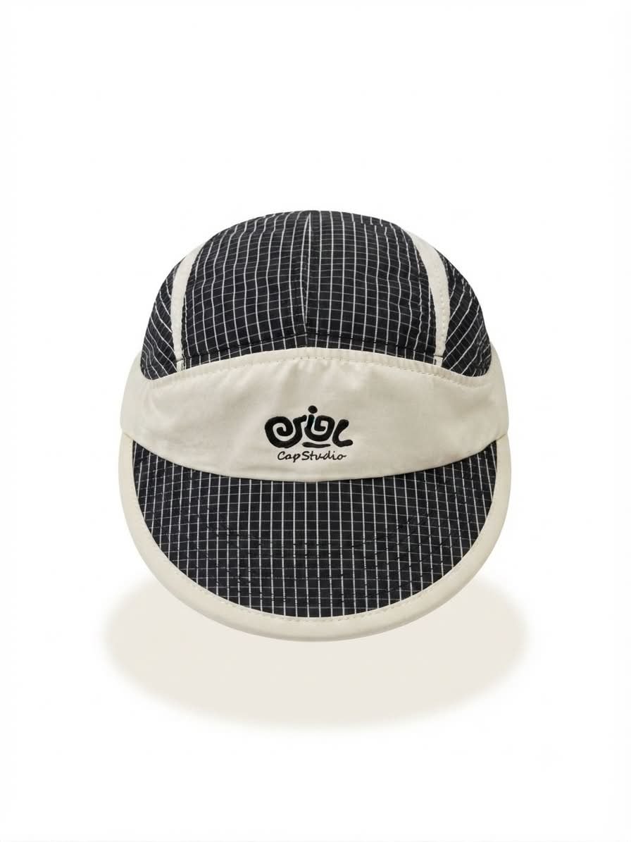 KAME-CAP/BLACK-BEIGE - Imagen 3