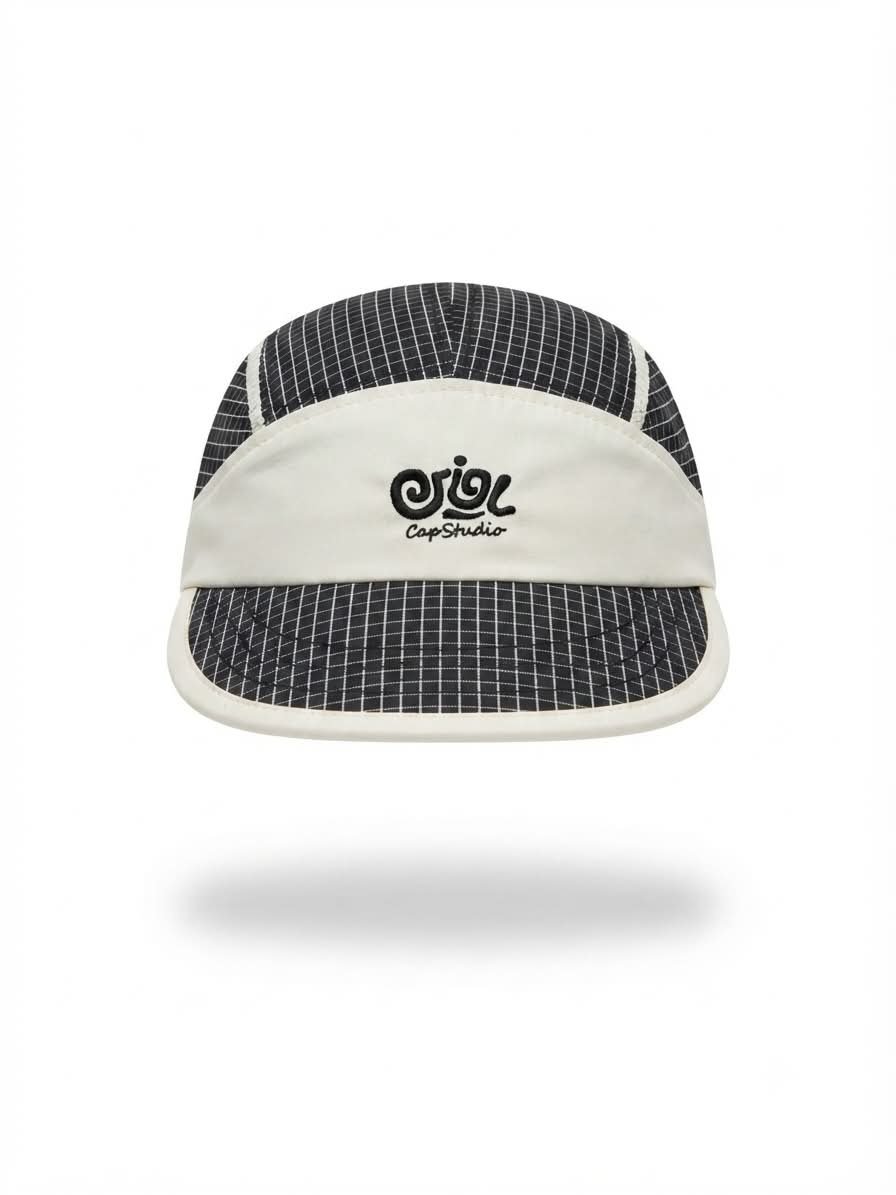 KAME-CAP/BLACK-BEIGE