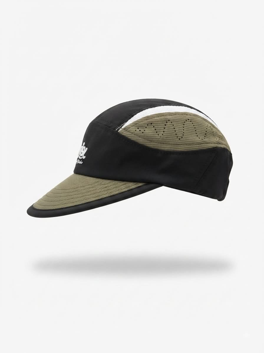 KAME-CAP/BLACK- GREEN - Imagen 2